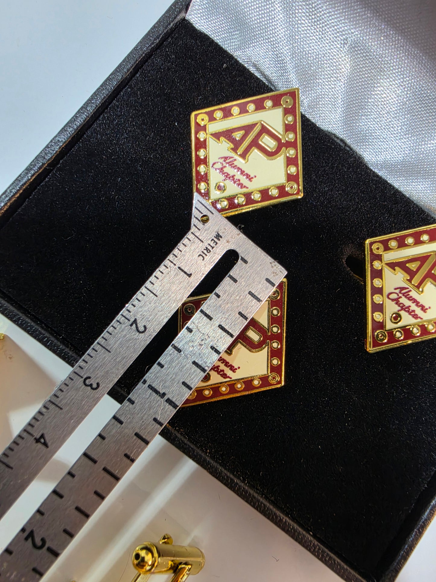 AP Cufflink and Lapel Pin Set