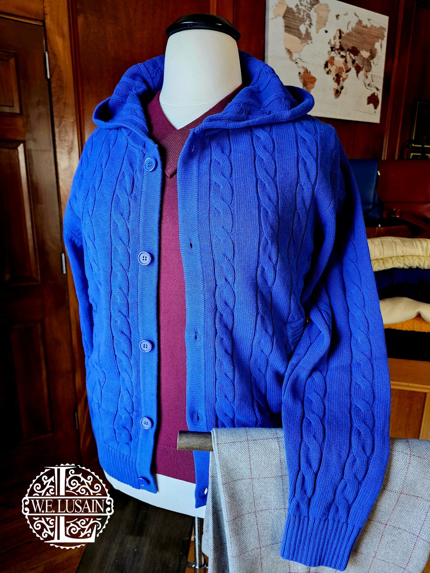 Unisex Hooded Cardigan (4 Colors)