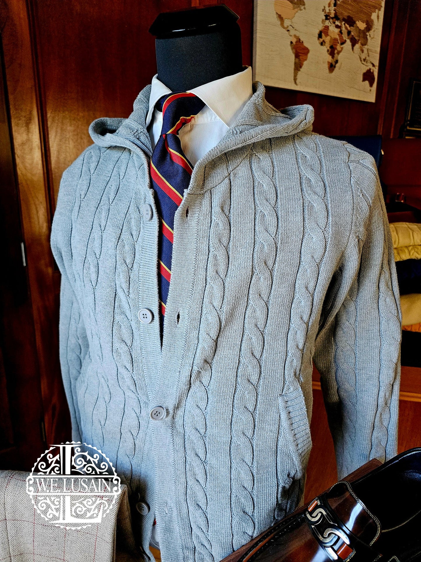 Unisex Hooded Cardigan (4 Colors)
