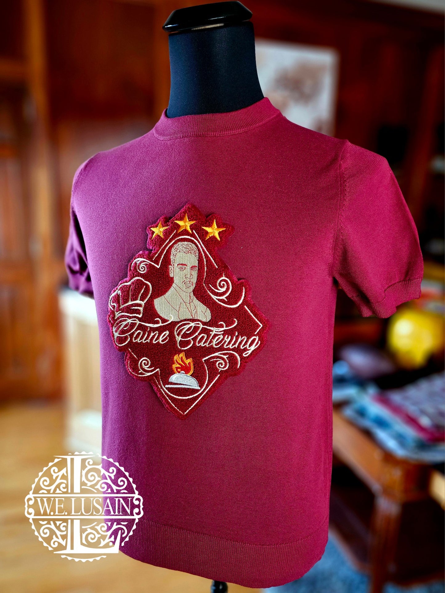 Crimson Knit Tee (14 Design Options)