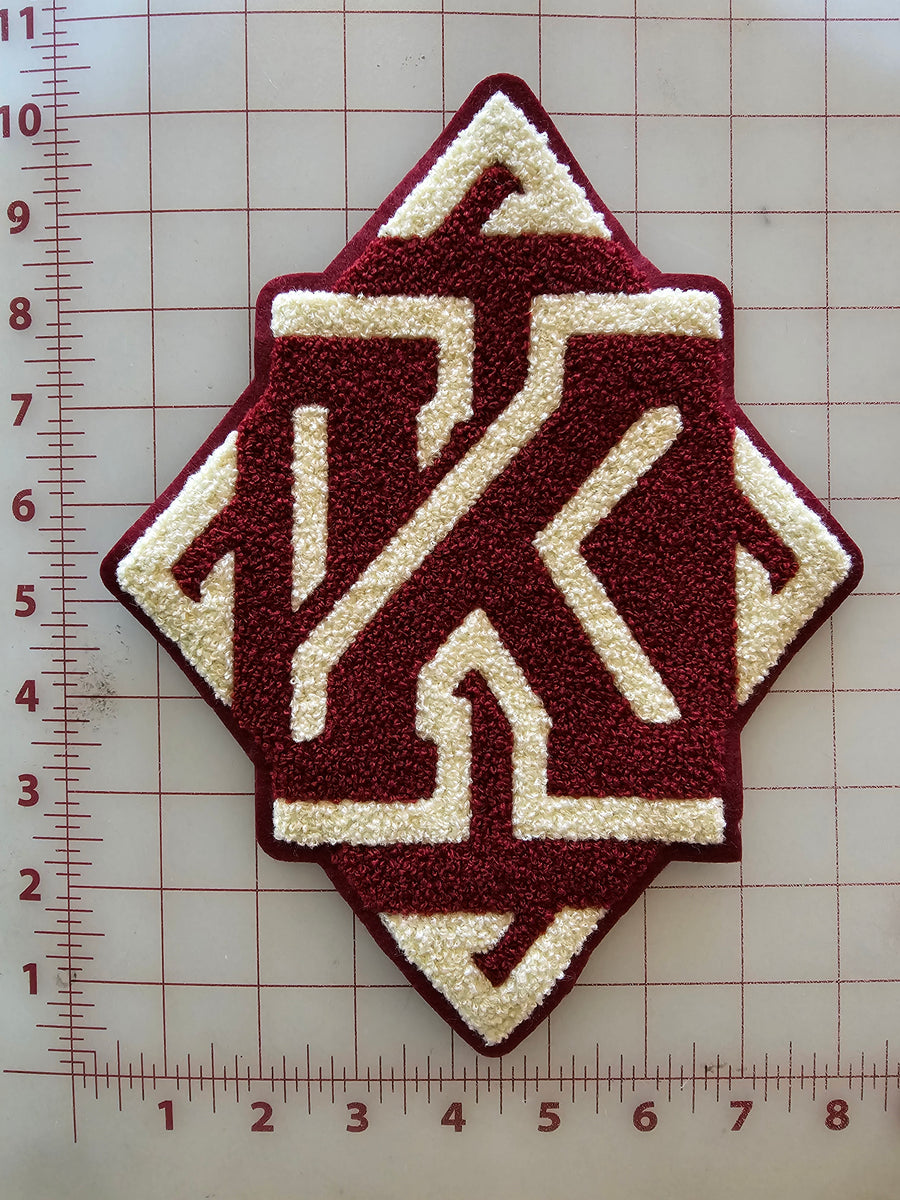 Abstract Diamond K Patch – 4Klub by W.E. Lusain