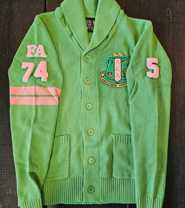 Pi FA 74 Cardigan (Personalized)