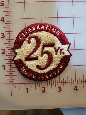 25 Year Nupeversary Patch