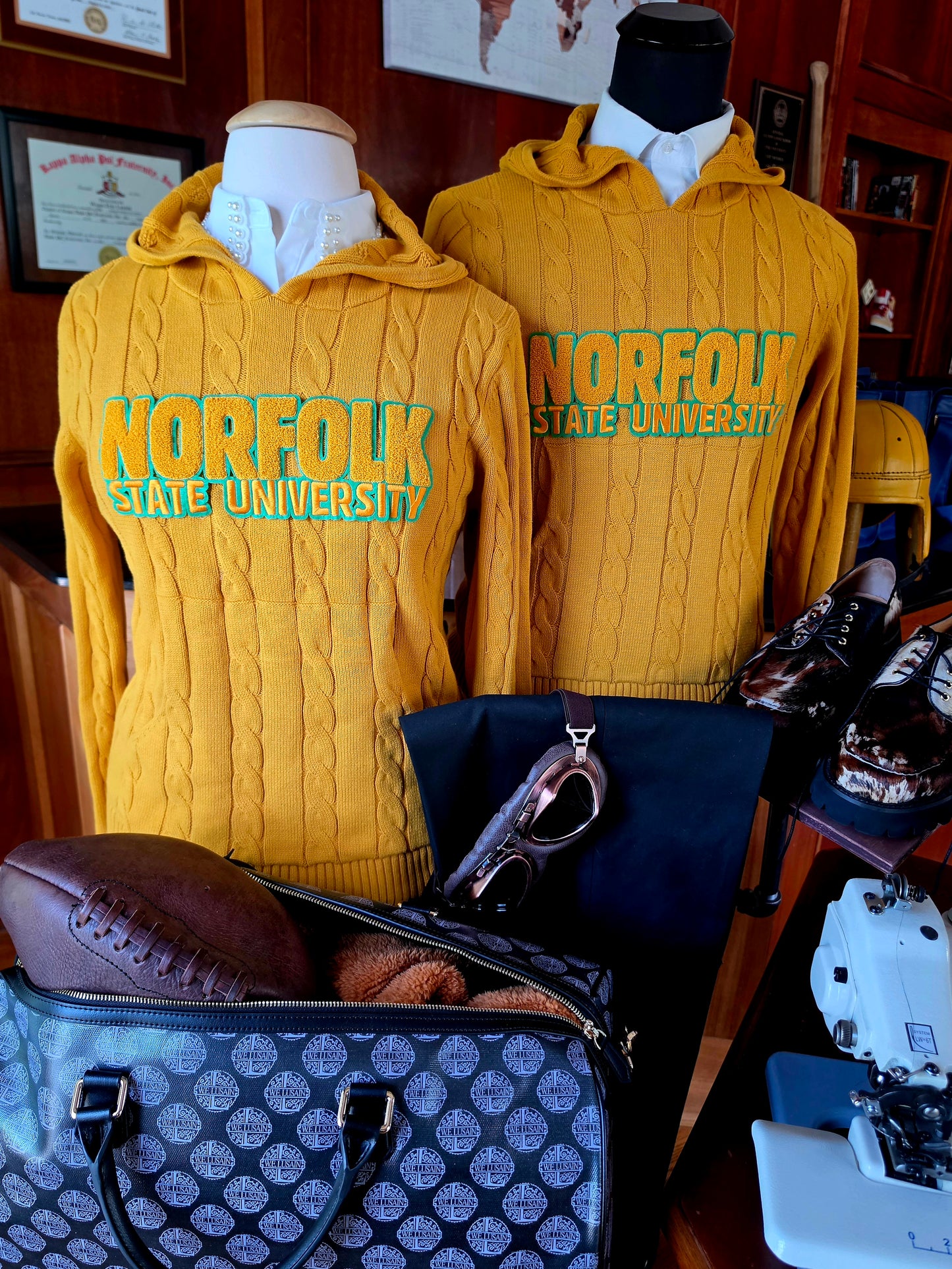 NSU Hoodie (Gold Words)