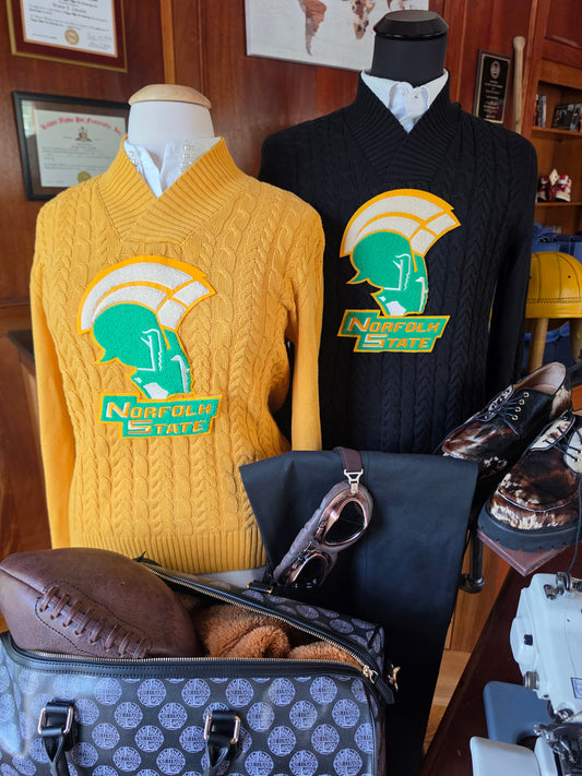 NSU Vneck (Gold or Black Spartan)