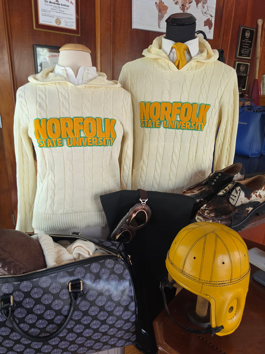 NSU Cream Hoodie (Cream Words)
