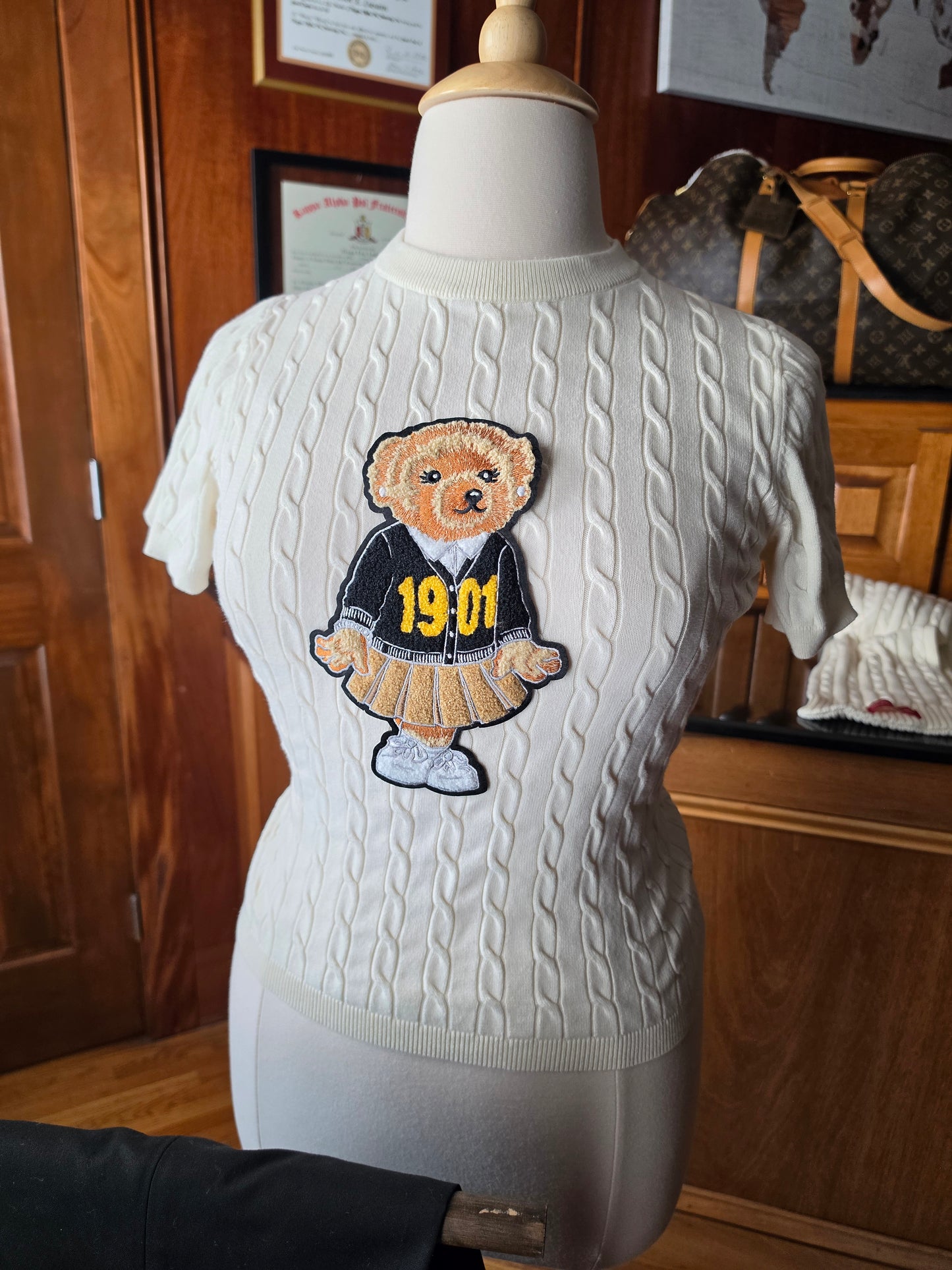 Grambling Bear Cable S/S