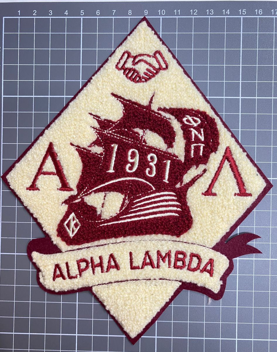 Alpha Patch Alpha Lambda Chapter Patch – 4Klub by W.E. Lusain