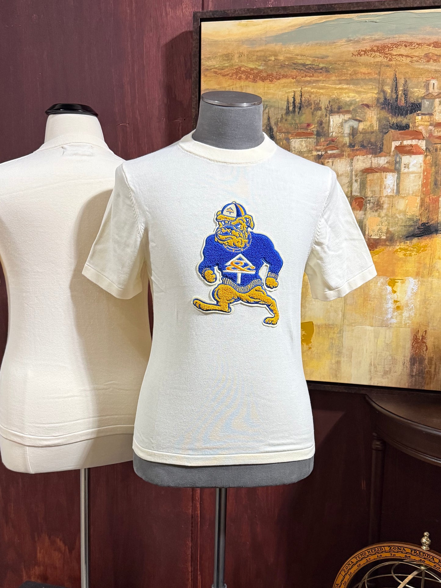 NCAT Cream Knit Tshirt - 3 Variations