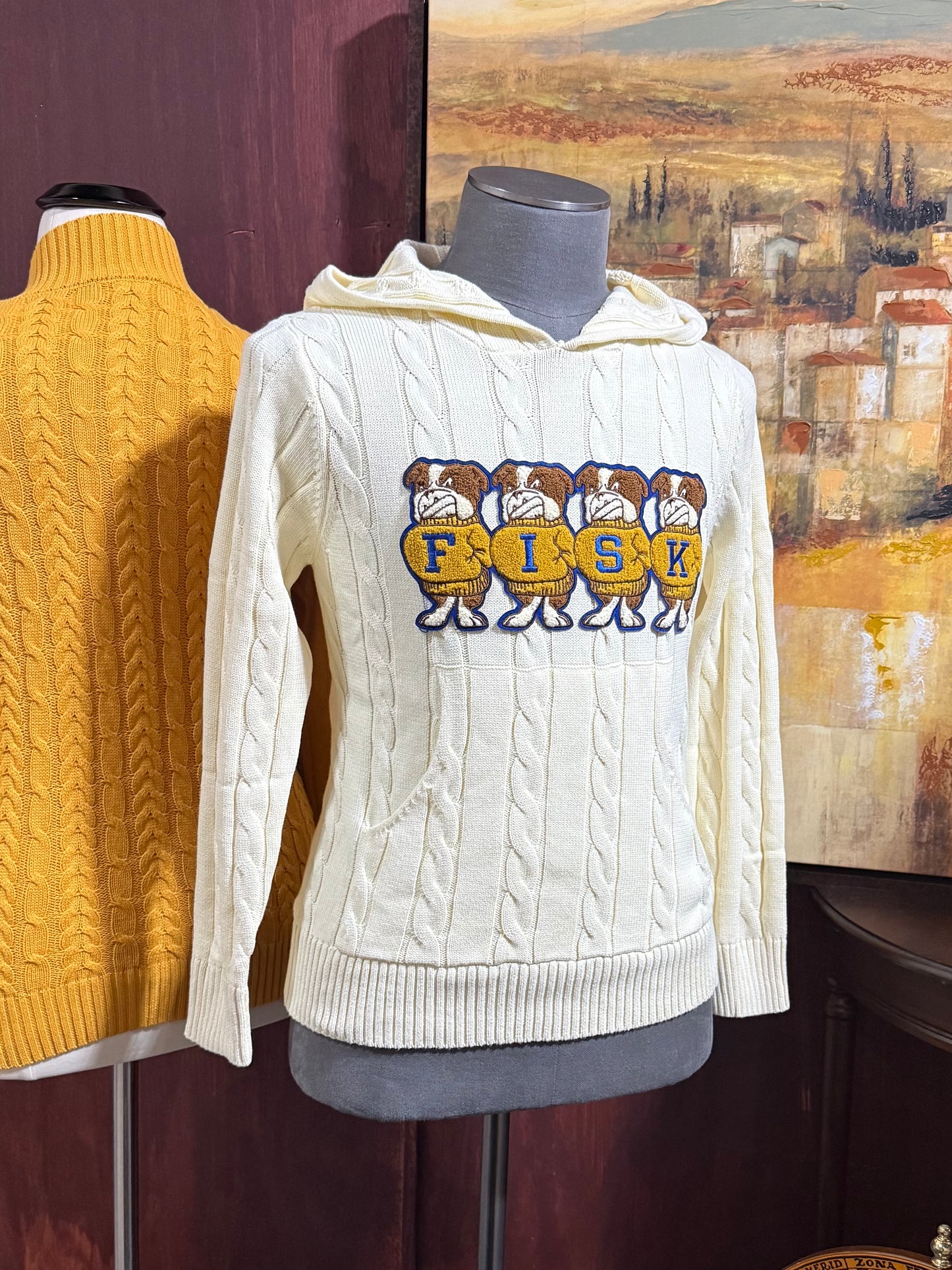 FISK Cream Hoodie (Unisex) (4 Variations)