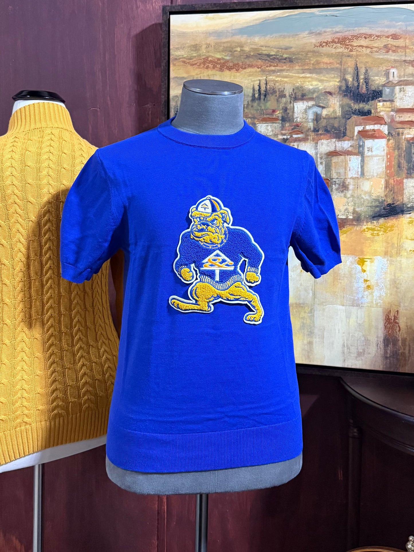 NCAT Blue Knit Tshirt - 3 Variations