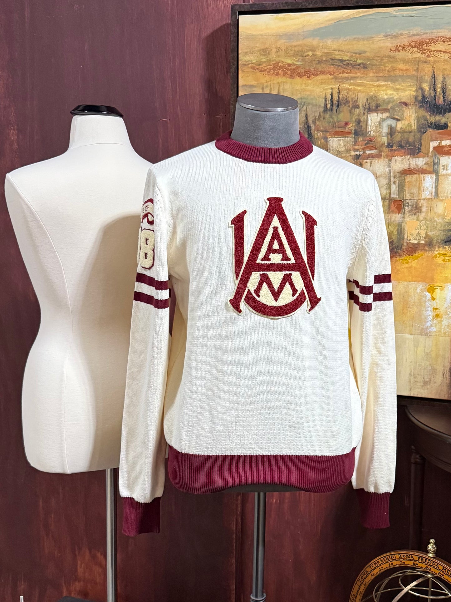 A&M Class Year Cream Crewneck