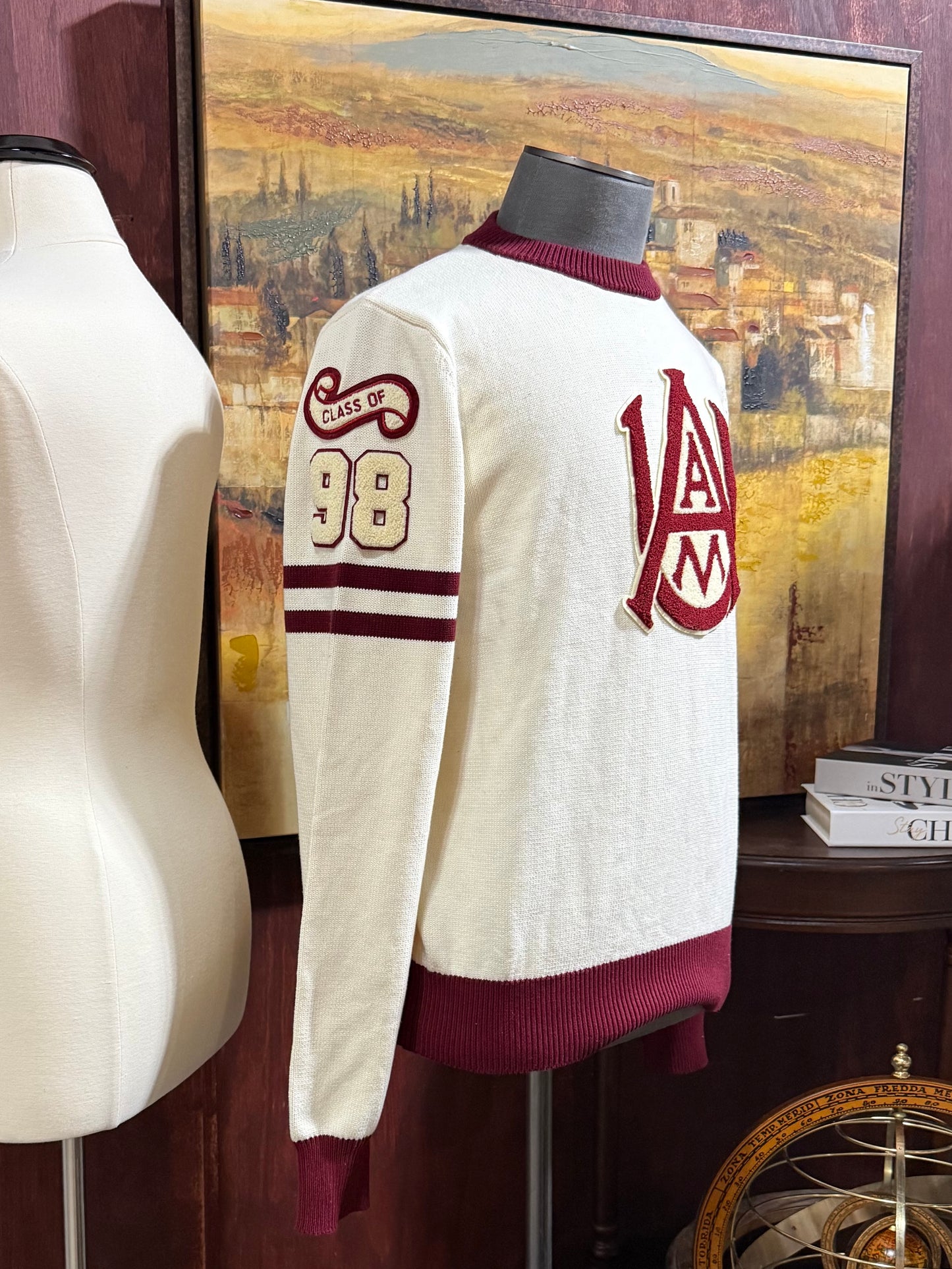 A&M Class Year Cream Crewneck