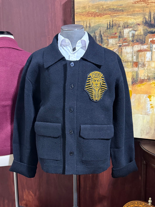 Alpha Black Winter Knit Jacket (Unisex) - 1906 Sphinx