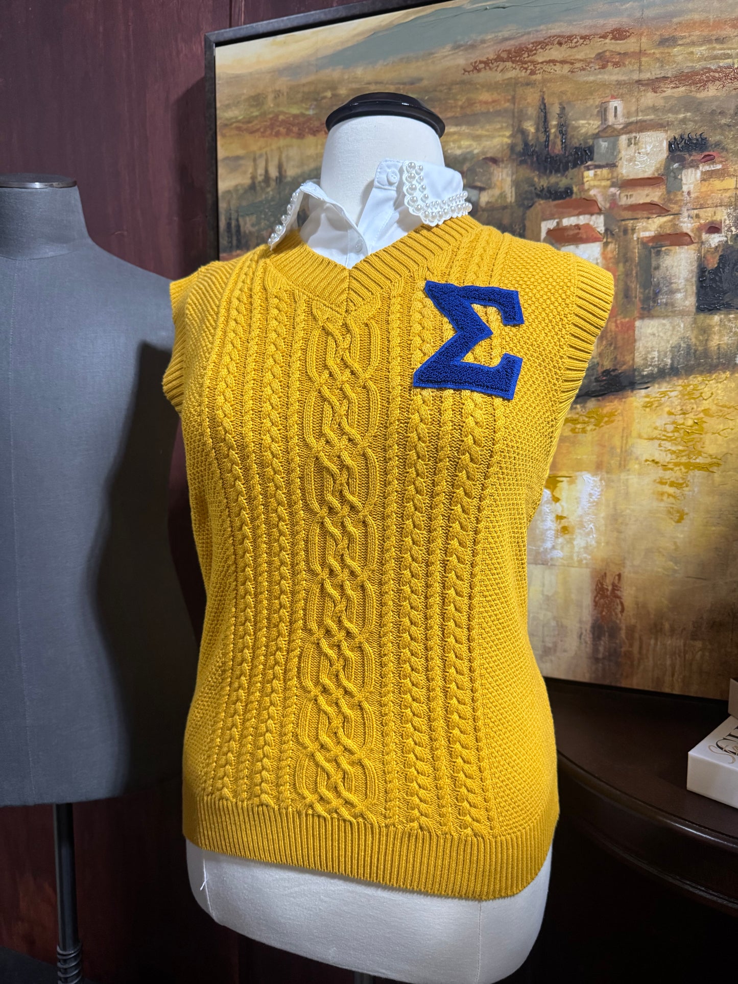 Rhoyal Gold Vest