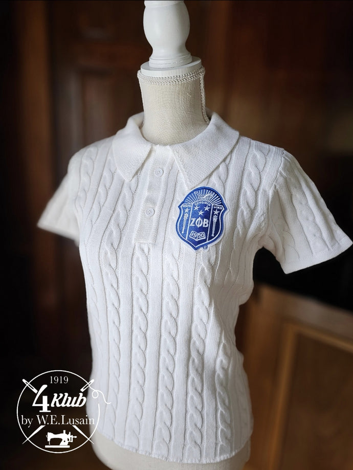 White Shield Polo