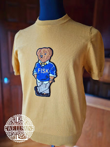 Fisk Bear Knitted Tee