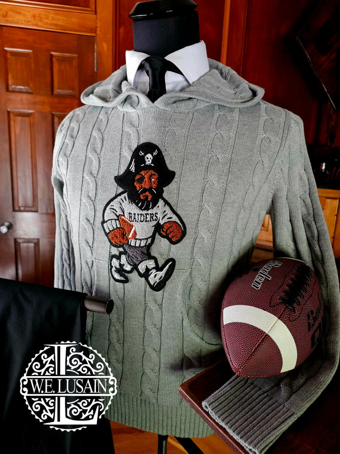 Raiders Gray Hoodie