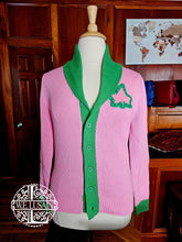 Load image into Gallery viewer, Pink Cardigan (Front Emblem Only)