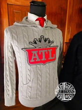 Load image into Gallery viewer, Atlanta Cable Knit Hoodie