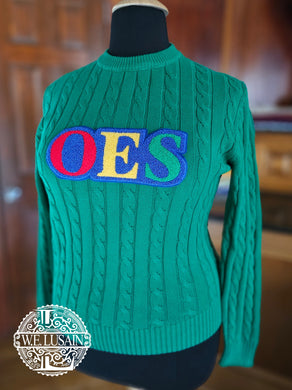 OES Green Sweater