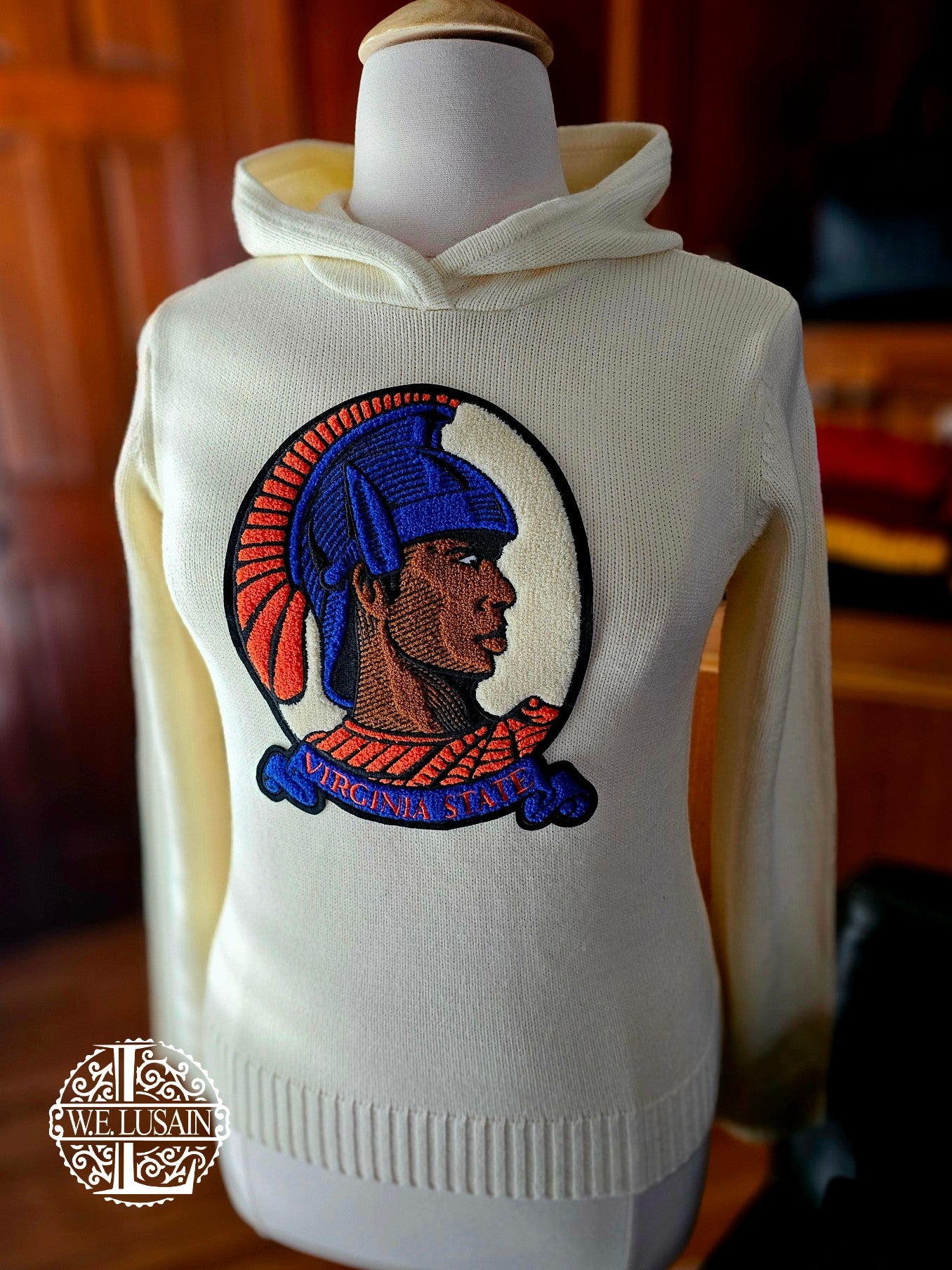 VSU Knit Hoodie (Unisex - Cream)