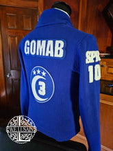 Load image into Gallery viewer, Royal Blue Cardigan (Customized)