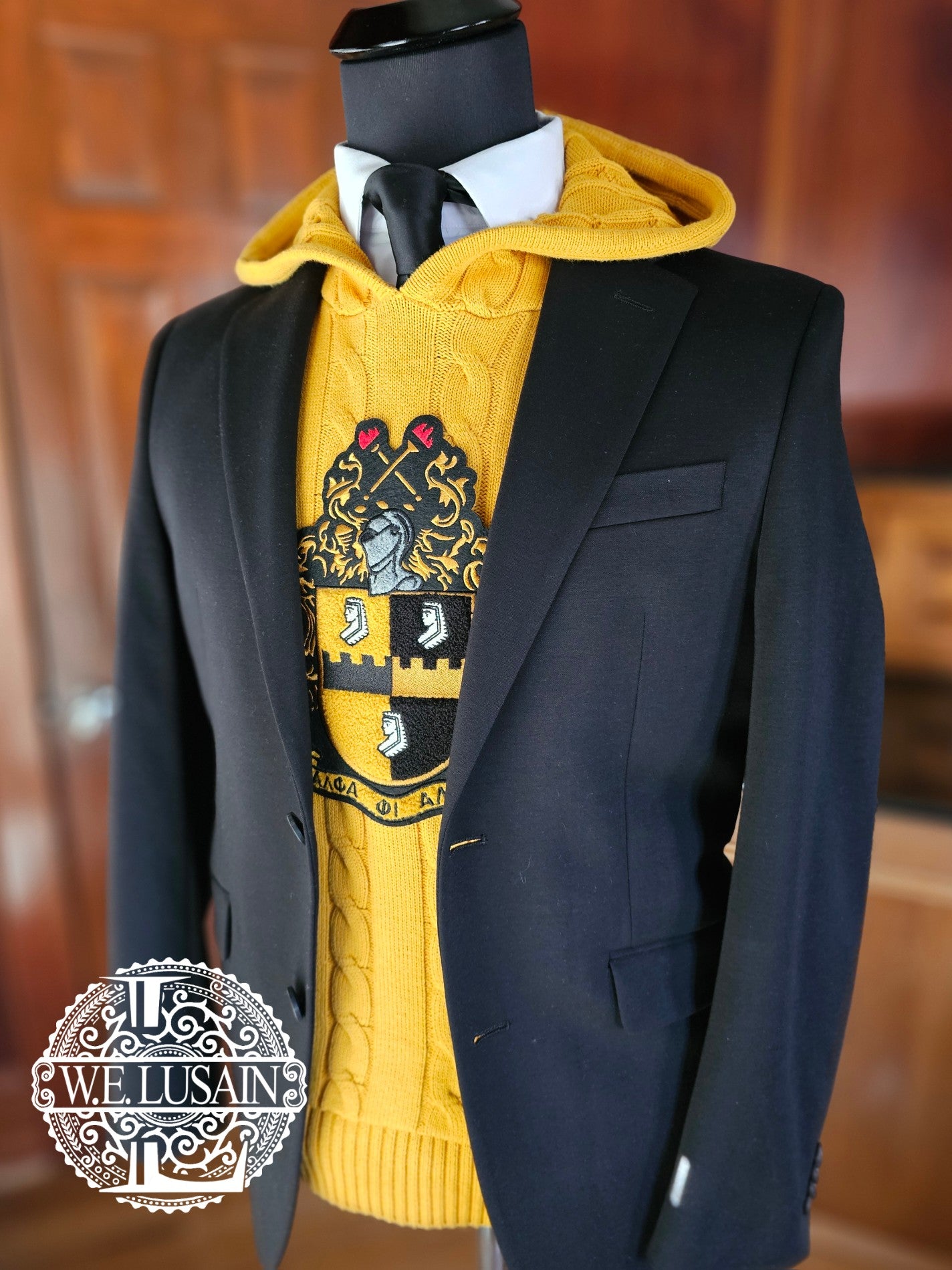 Gold Cable Hoodie