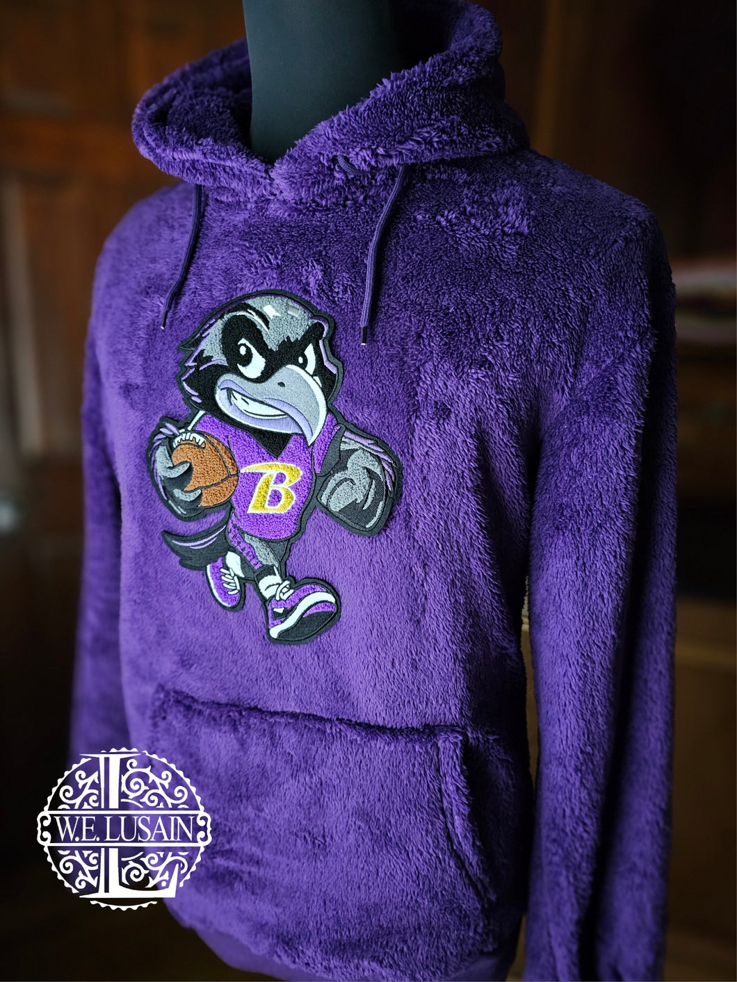 Baltimore Fluffy Hoodie