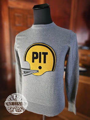 Pittsburgh Gray Sweater