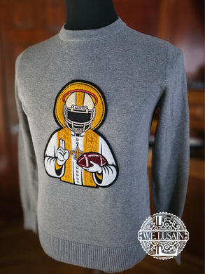 New Orleans Gray Sweater