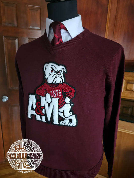 A&M Vneck Sweater