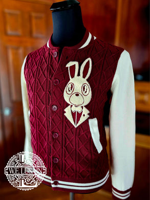 Bunny Varsity Sweater - 2 Options