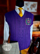 Load image into Gallery viewer, Purple Cable Knit Vest (9 Options)