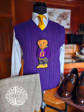 Load image into Gallery viewer, Purple Cable Knit Vest (9 Options)