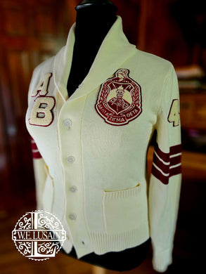 Cream Cardigan (Personalized)