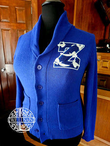 Zeta Shawl Cardigan (Front Emblem Only)