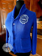 Load image into Gallery viewer, Zeta Shawl Cardigan (Front Emblem Only)