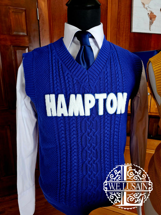 Hampton Cable Vest (Unisex - 2 Styles)