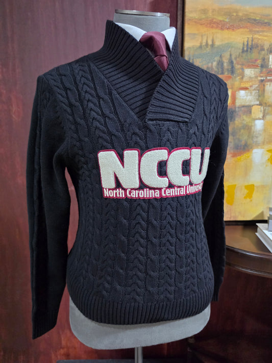 NCCU Black Vneck
