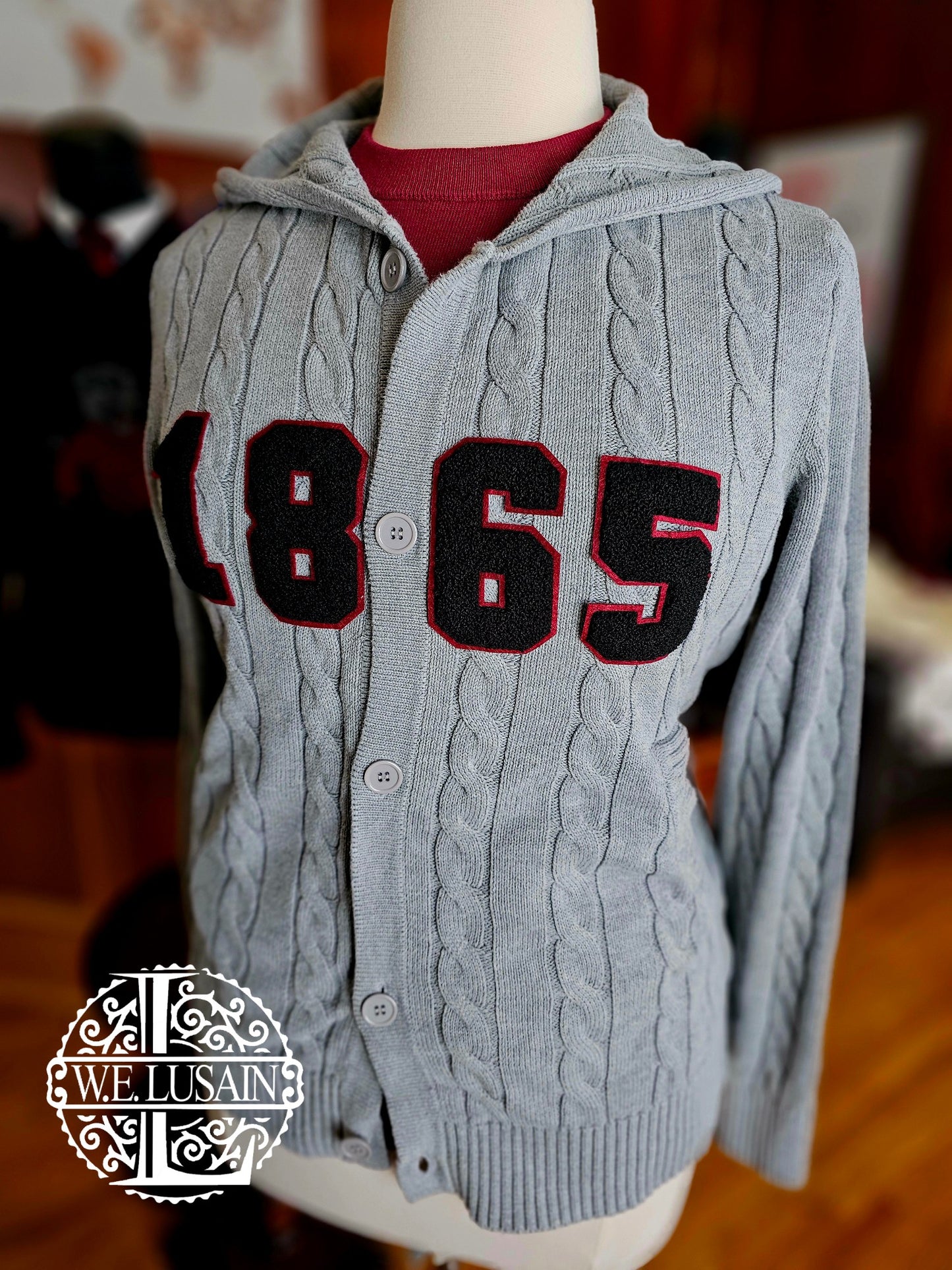 1865 Hooded Cardigan (Unisex)
