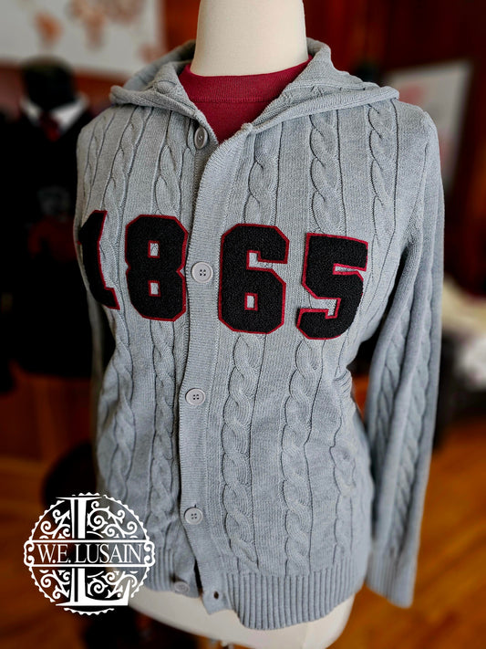 1865 Hooded Cardigan (Unisex)