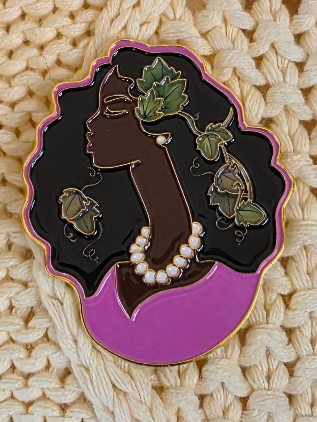 2" Pretty Lapel Pin