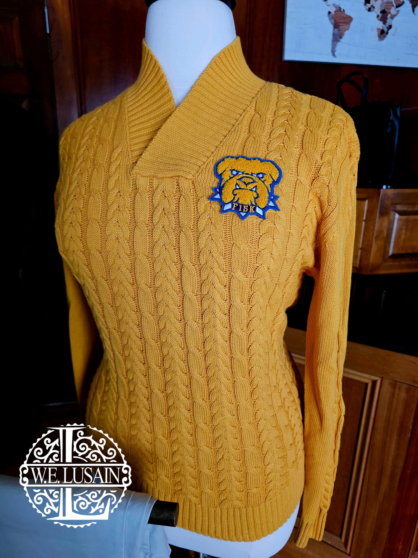 Fisk Cable Vneck (Unisex - 2 Colors)