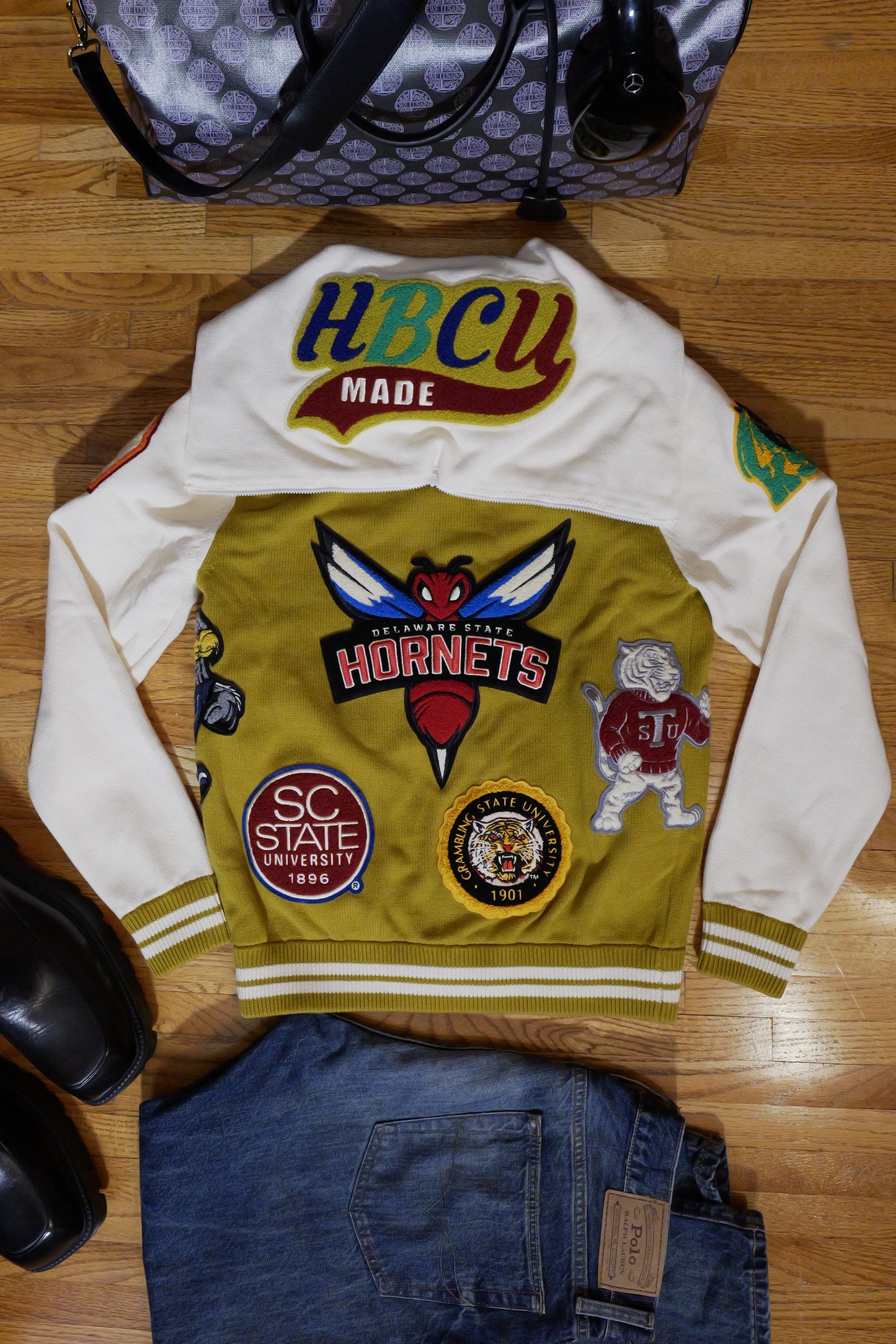 HBCU Patchwork Sweater (Unisex)