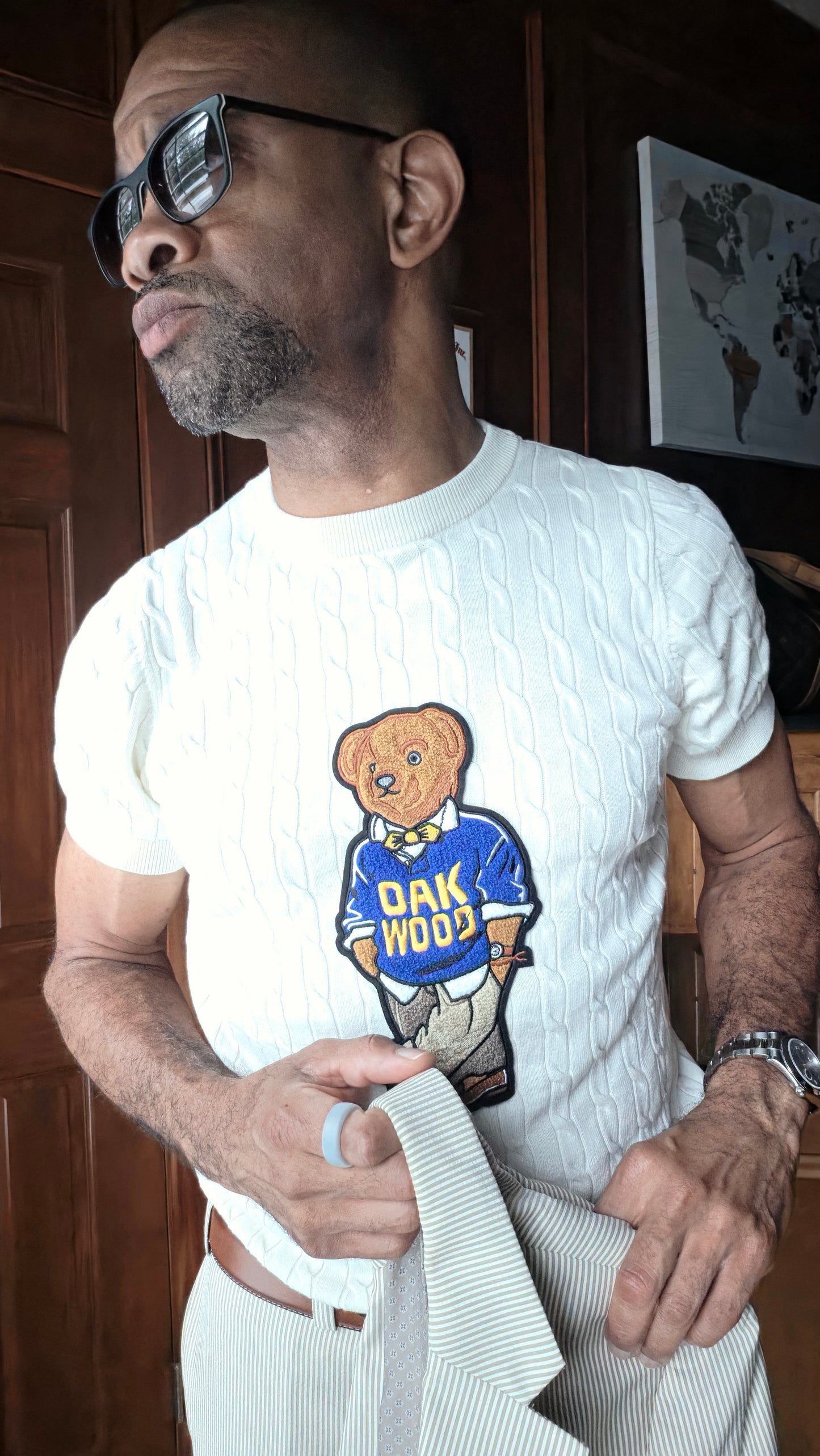 Oakwood Preppy Bear Tee