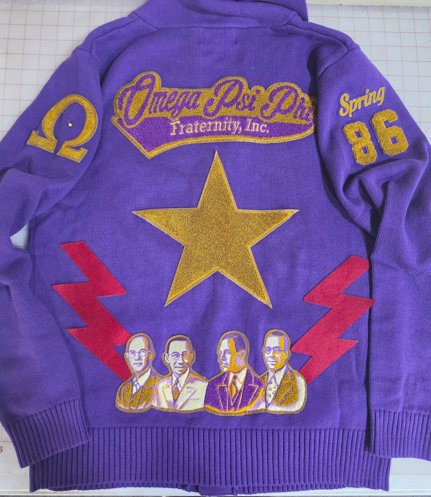 Omega Patchwork Cardigan