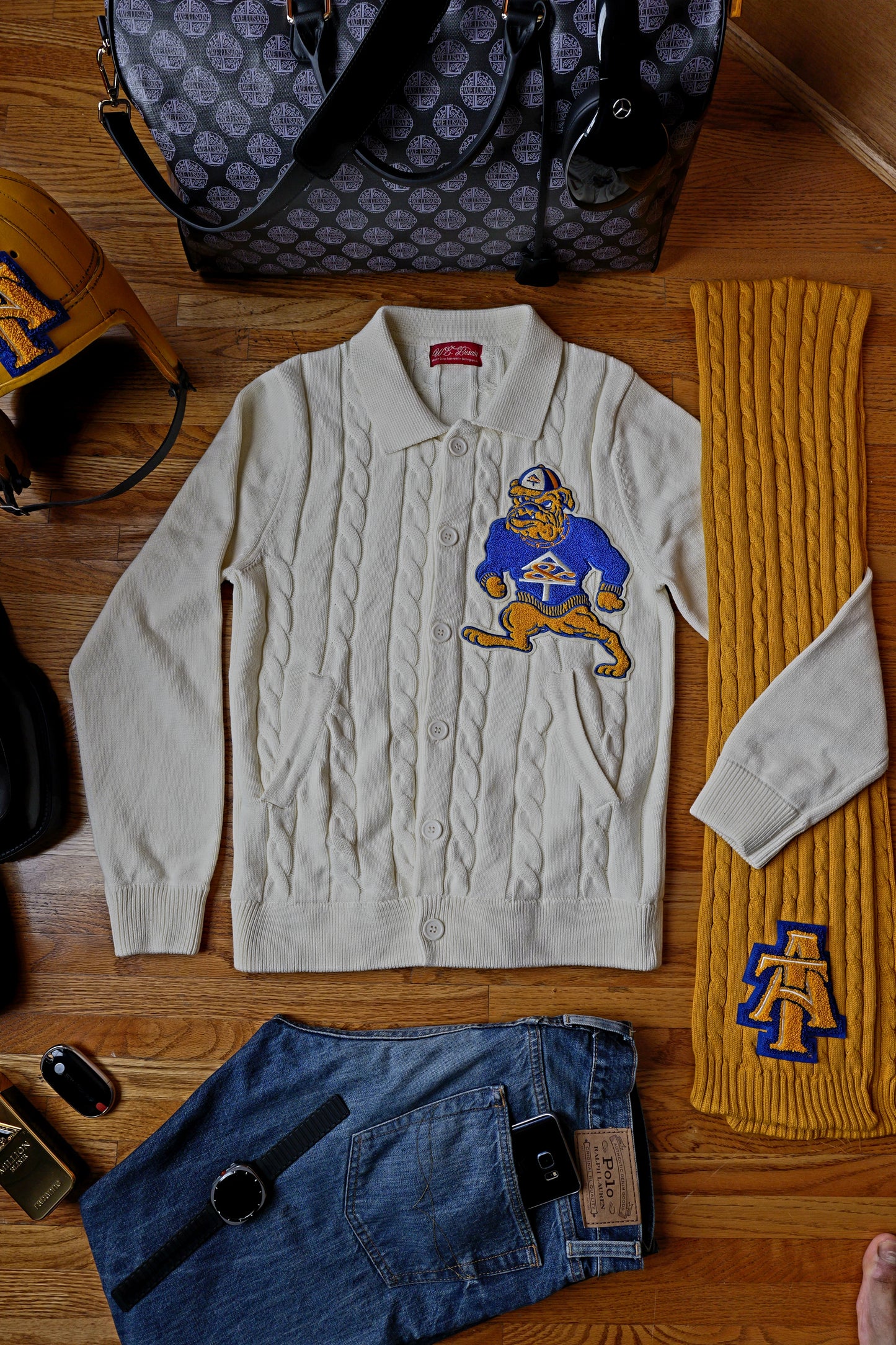 NCA&T 70s Cardigan - Unisex