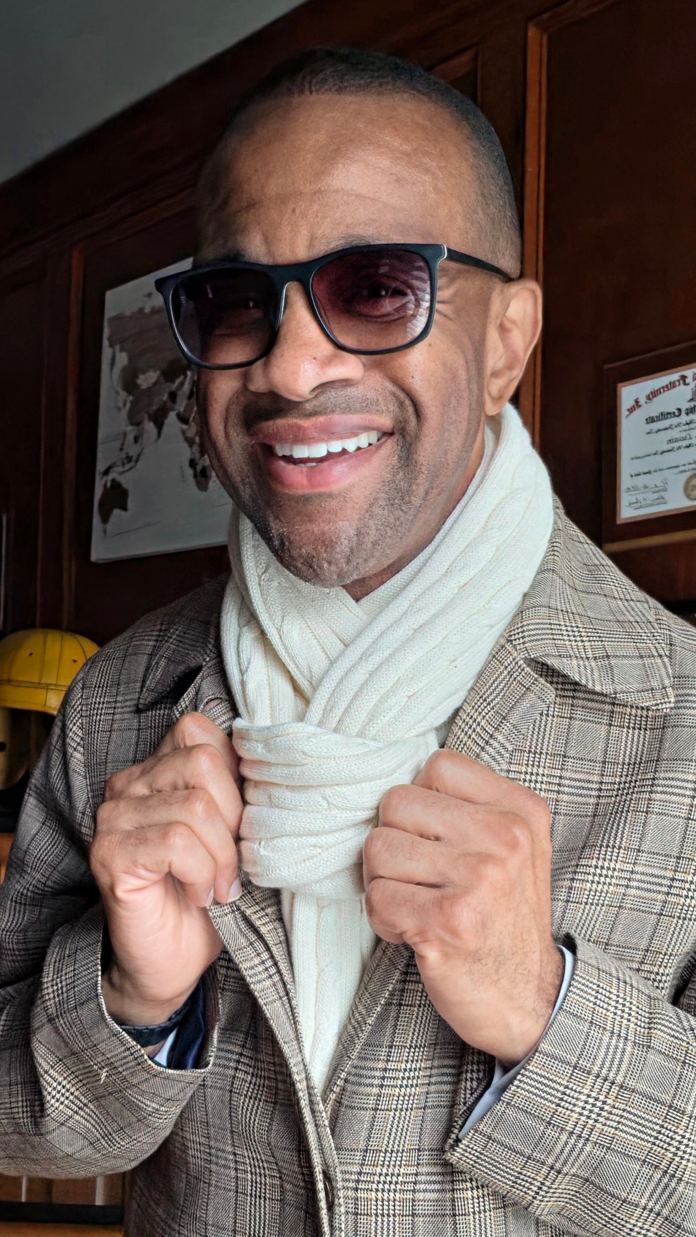Cable Knit Scarf (4 Colors)