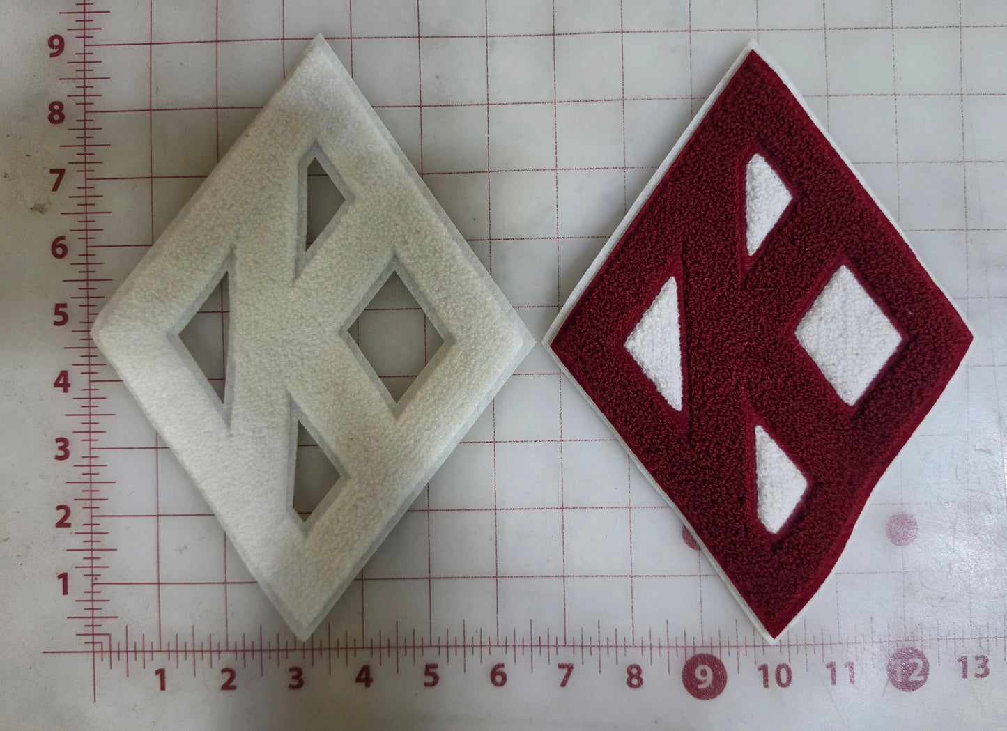 Diamond K Patch Set